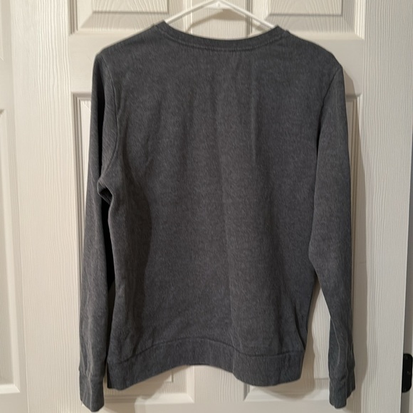 Soffe Gray Sweatshirt Size Large United States Navy - Picture 2 of 10